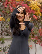 Sarah Long Sleeve Dress