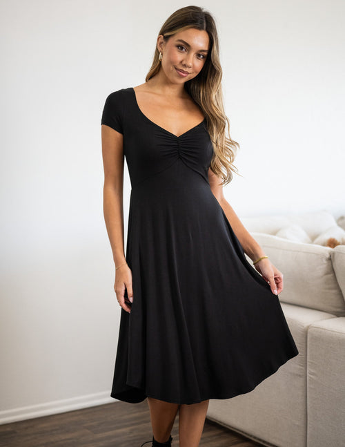 Sarah Pocket Short Sleeve Dress