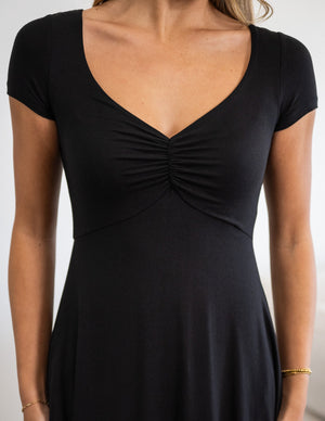 Sarah Pocket Short Sleeve Dress