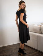 Sarah Pocket Short Sleeve Dress