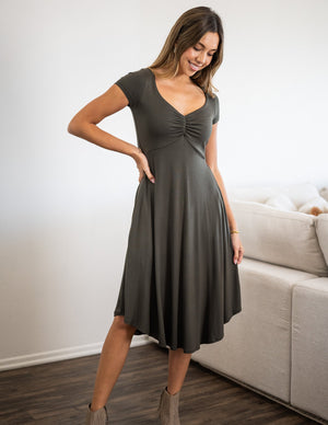 Sarah Pocket Short Sleeve Dress