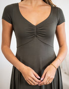 Sarah Pocket Short Sleeve Dress