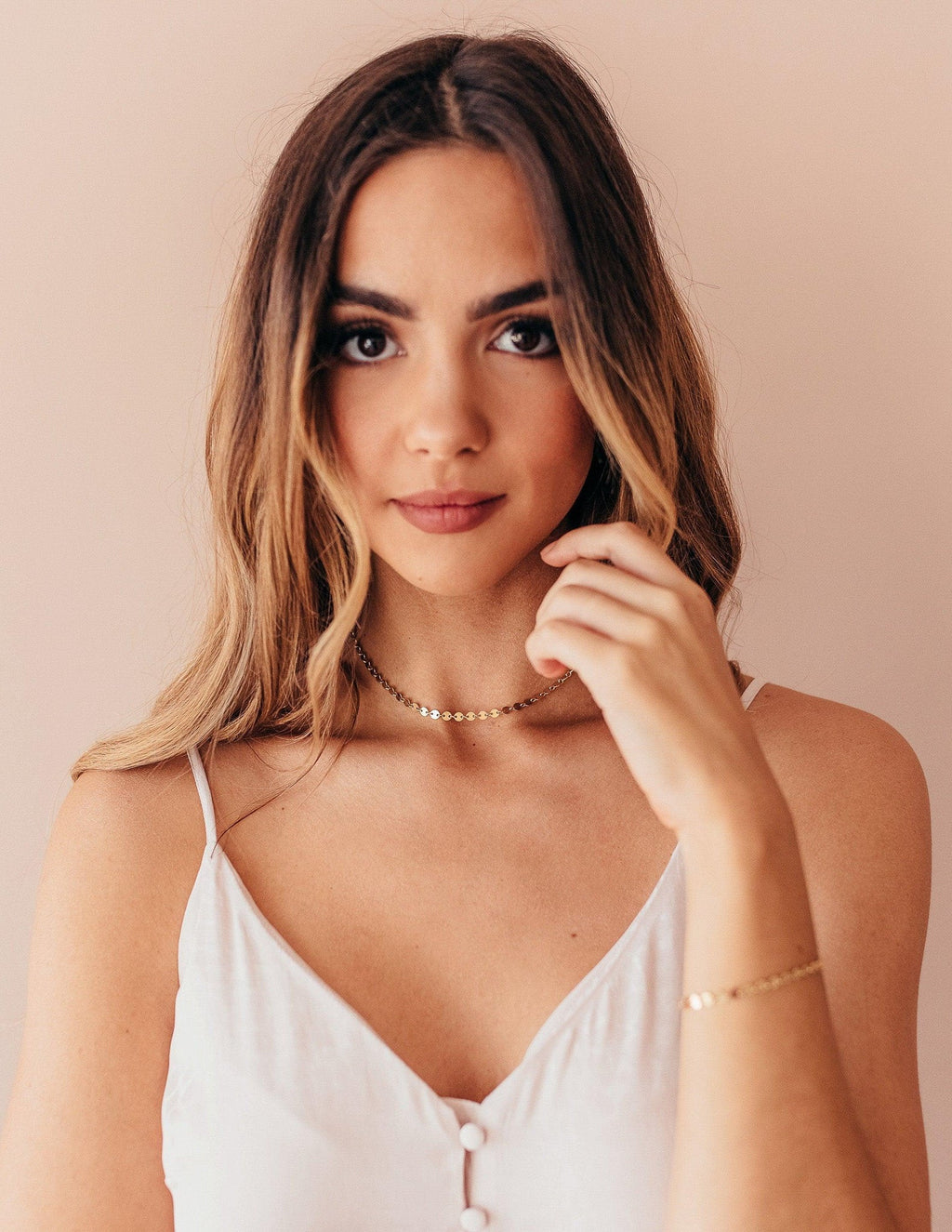 Sequin Chain Necklace