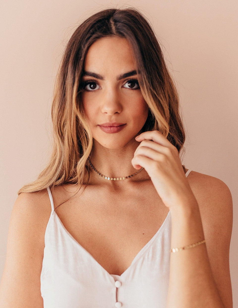 Sequin Chain Necklace