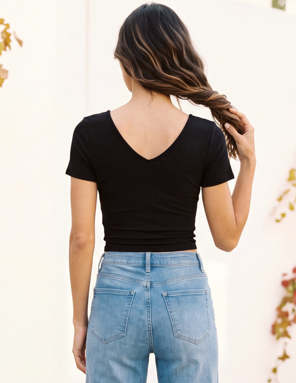 Aida Reversible Crop Top