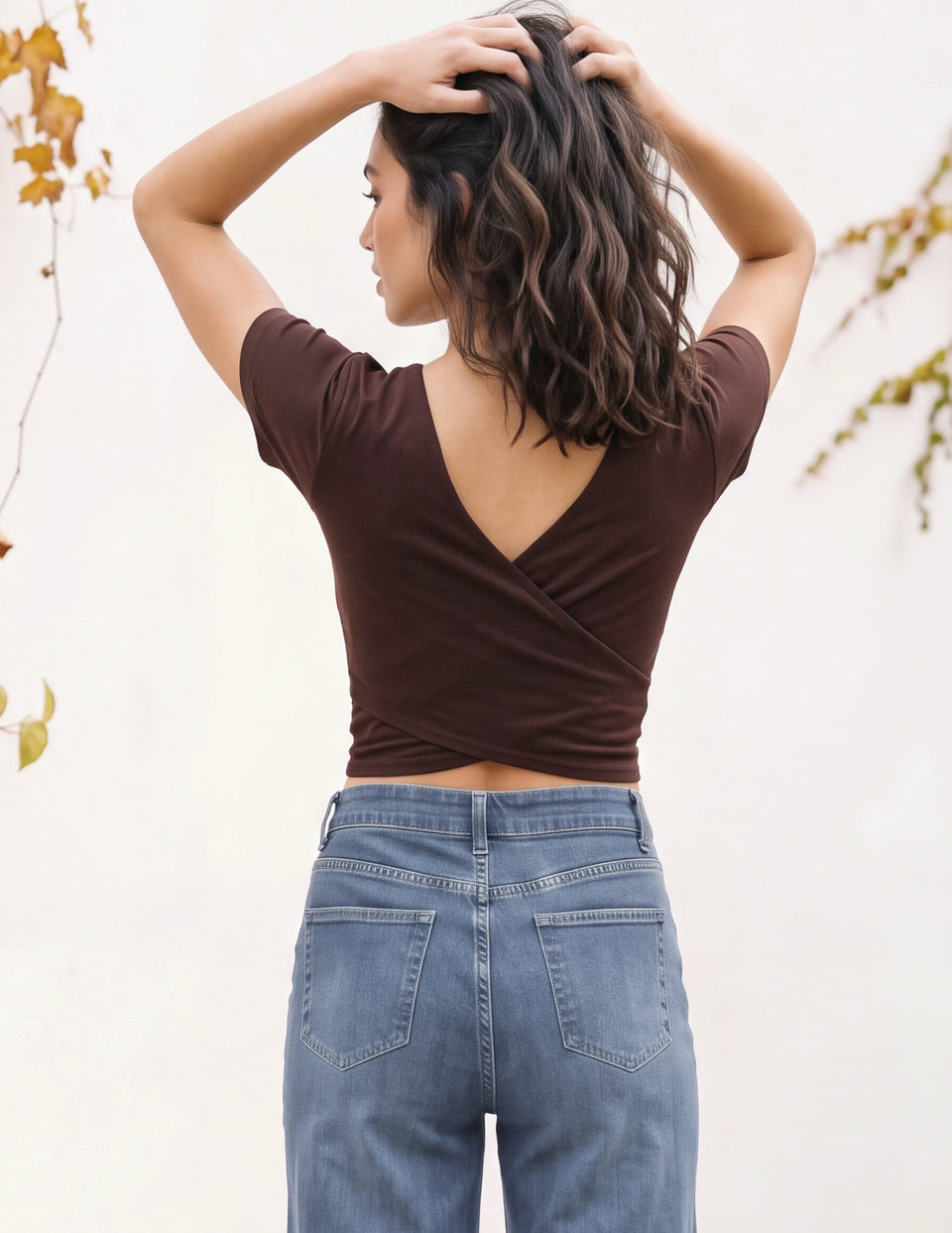 Aida Reversible Crop Top