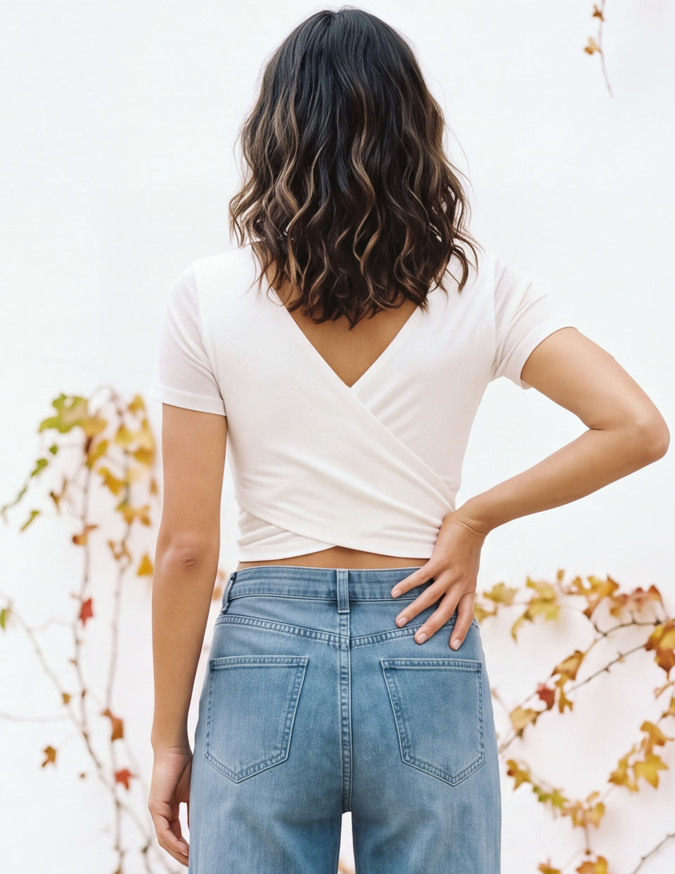 Aida Reversible Crop Top