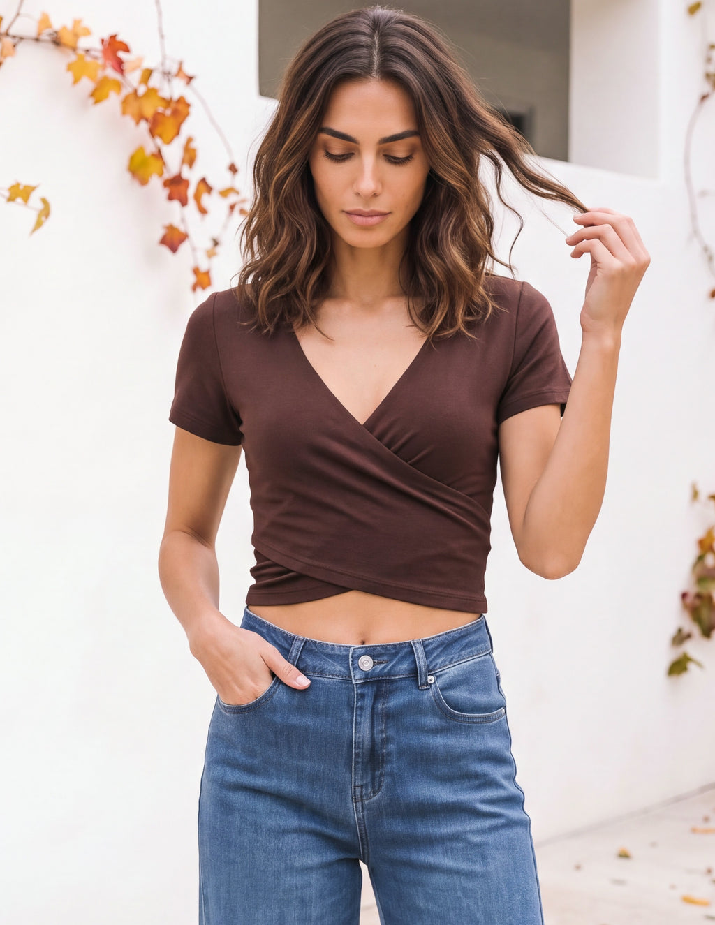 Aida Reversible Crop Top
