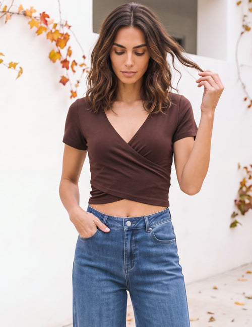 Aida Reversible Crop Top