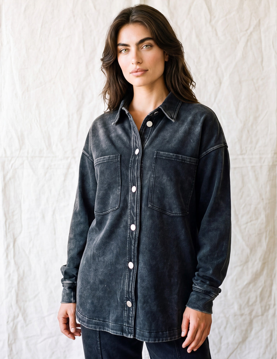 Cotton Camden Shacket