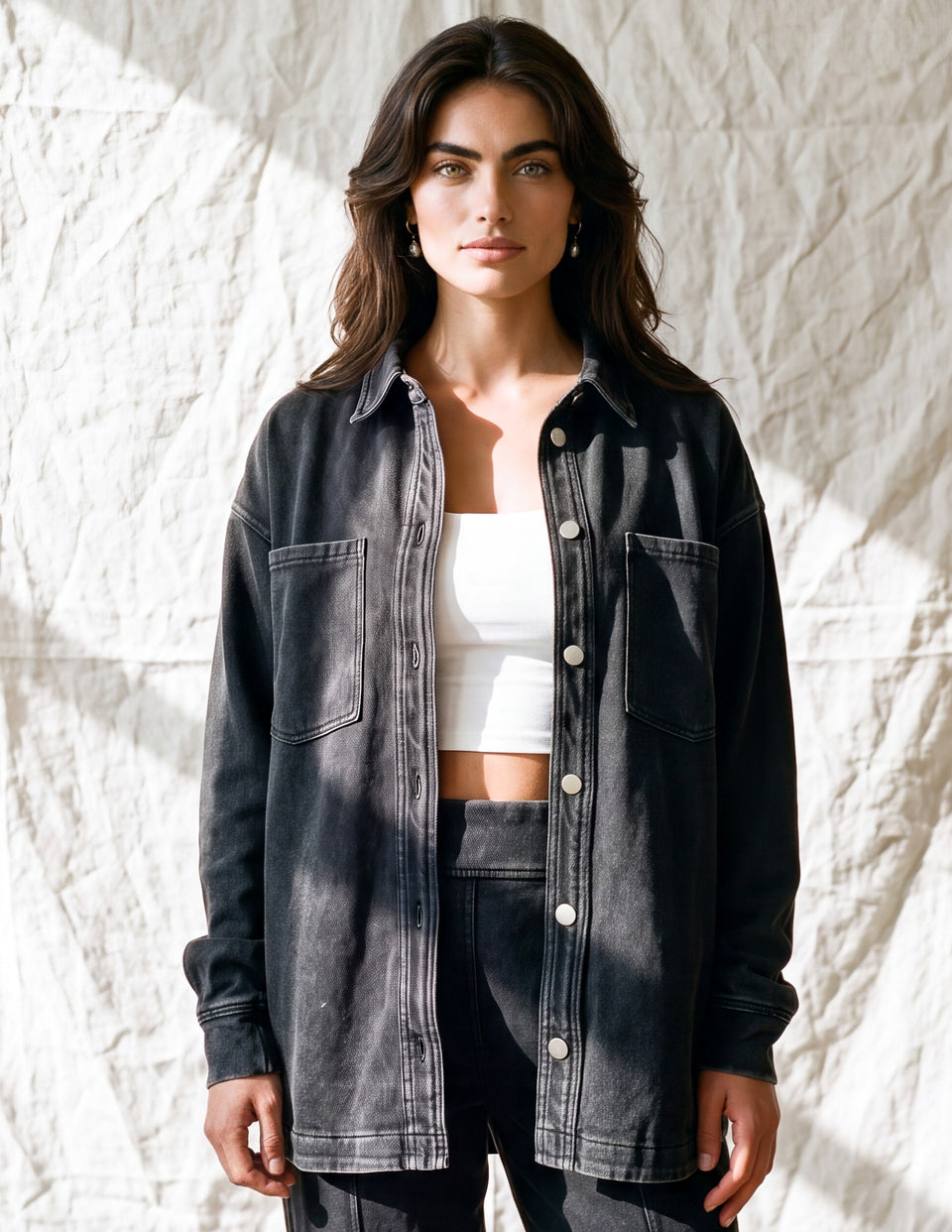 Cotton Camden Shacket