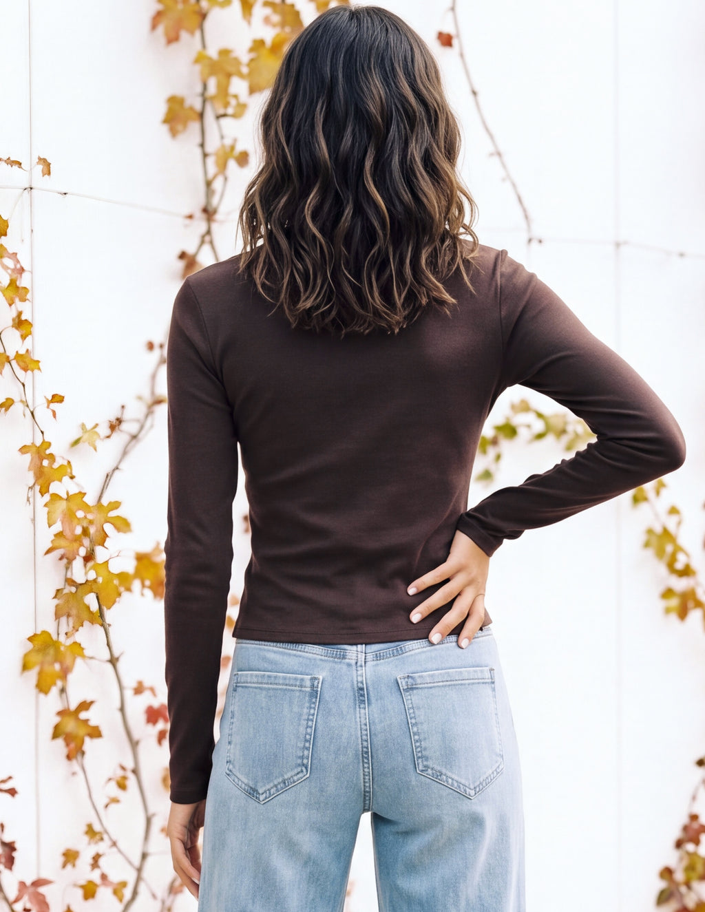 Cotton Naya Button Long Sleeve