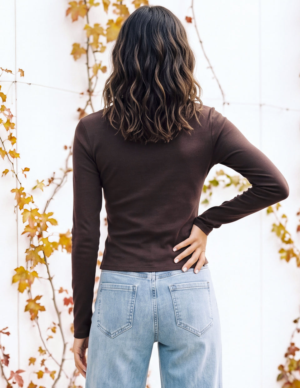 Cotton Naya Button Long Sleeve