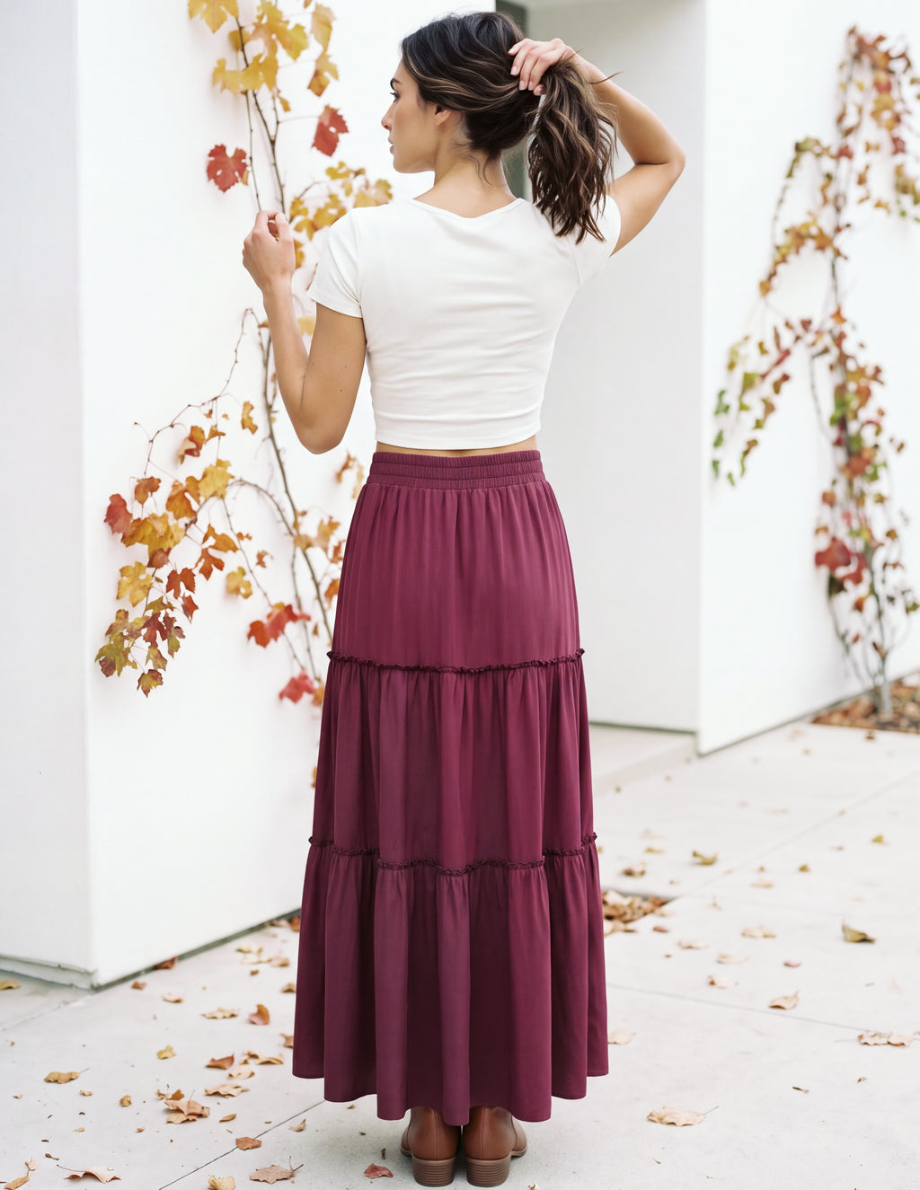 Tencel Florence Maxi Skirt