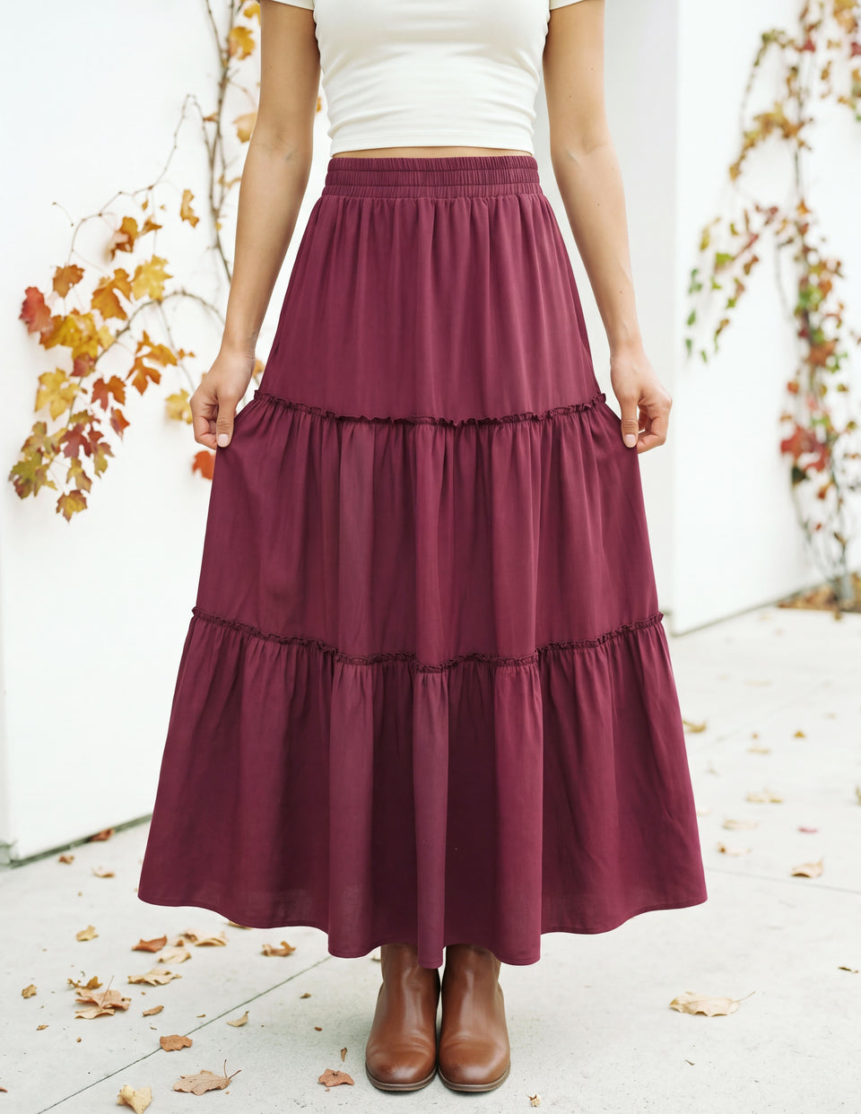 Tencel Florence Maxi Skirt