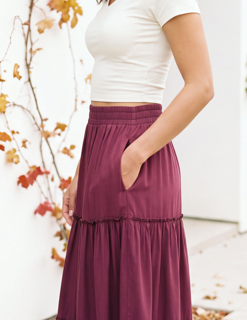 Tencel Florence Maxi Skirt