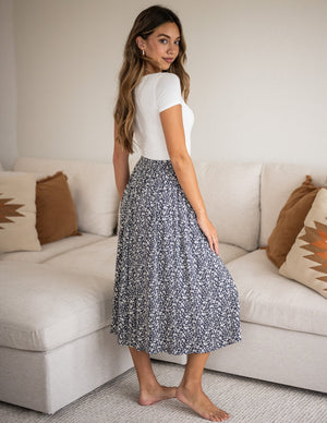 Tencel Aster Midi Skirt