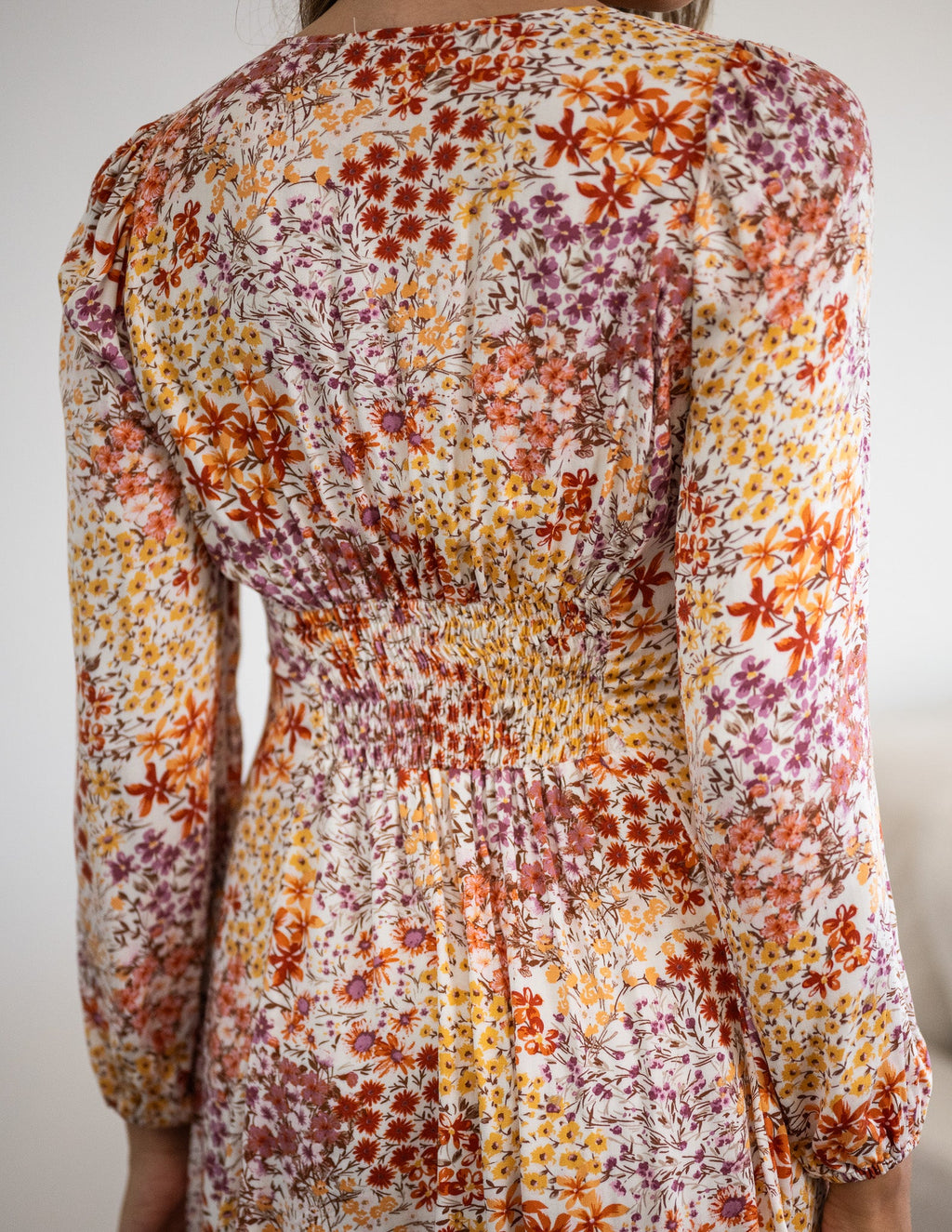 Tencel Gabrielle Long Sleeve Mini Dress