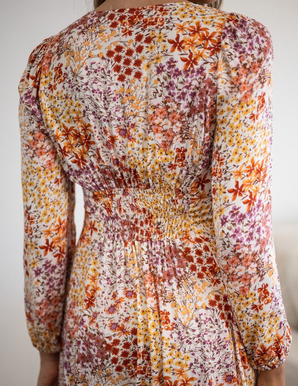 Tencel Gabrielle Long Sleeve Mini Dress