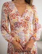 Tencel Gabrielle Long Sleeve Mini Dress