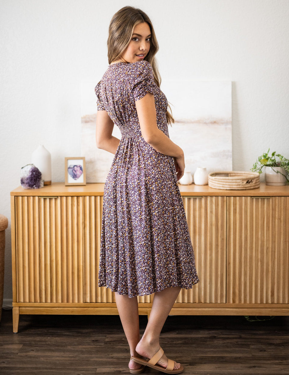 Tencel Gabrielle Midi Dress Sozy Tencel Gabrielle Midi Dress Sozy