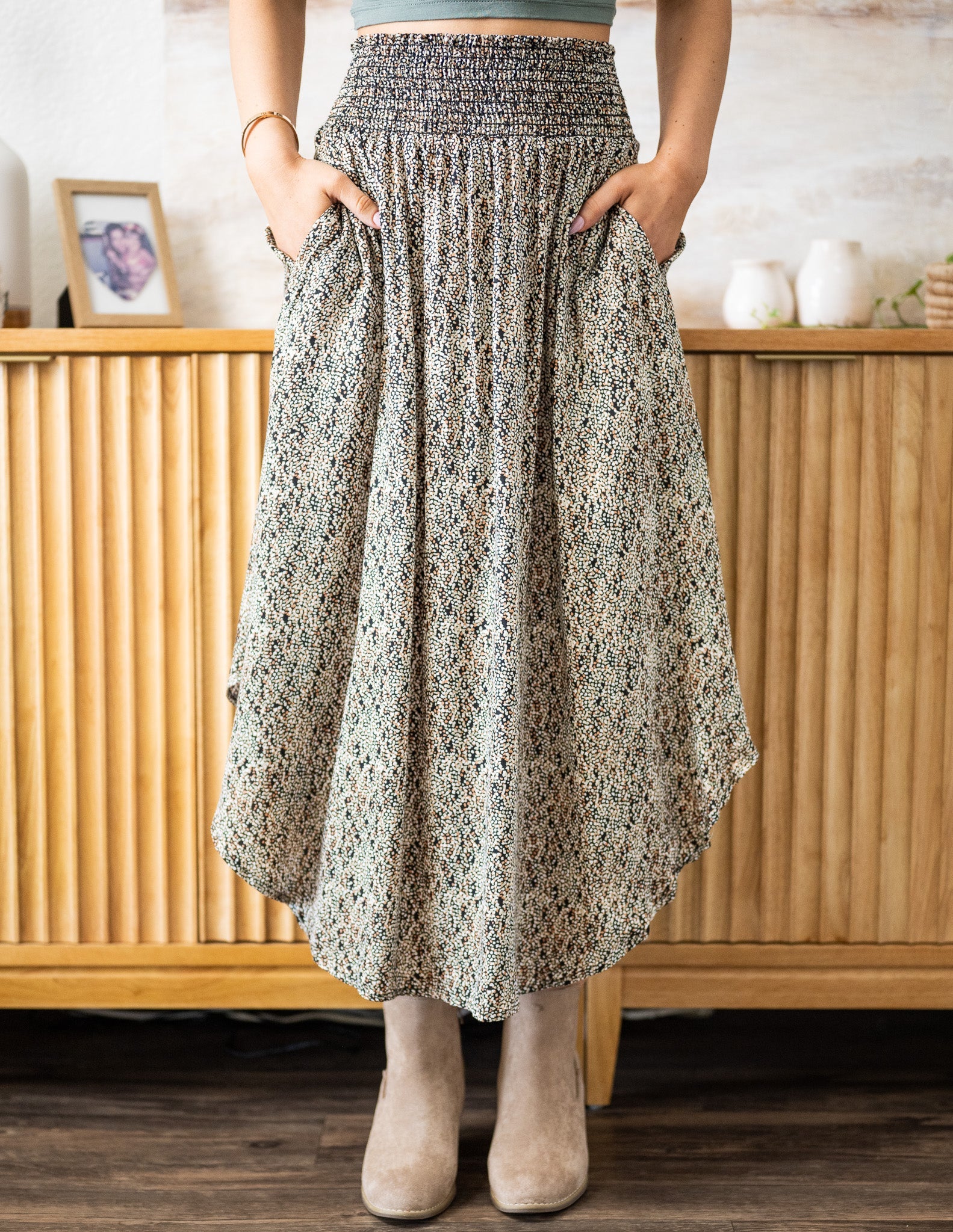 Tencel Mia Midi Skirt – Sozy