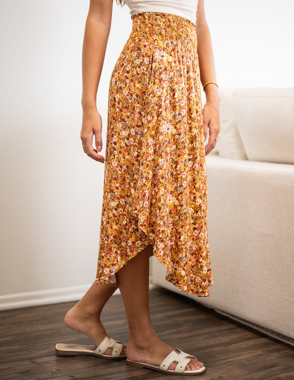 Tencel Mia Midi Skirt
