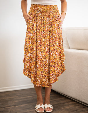 Tencel Mia Midi Skirt