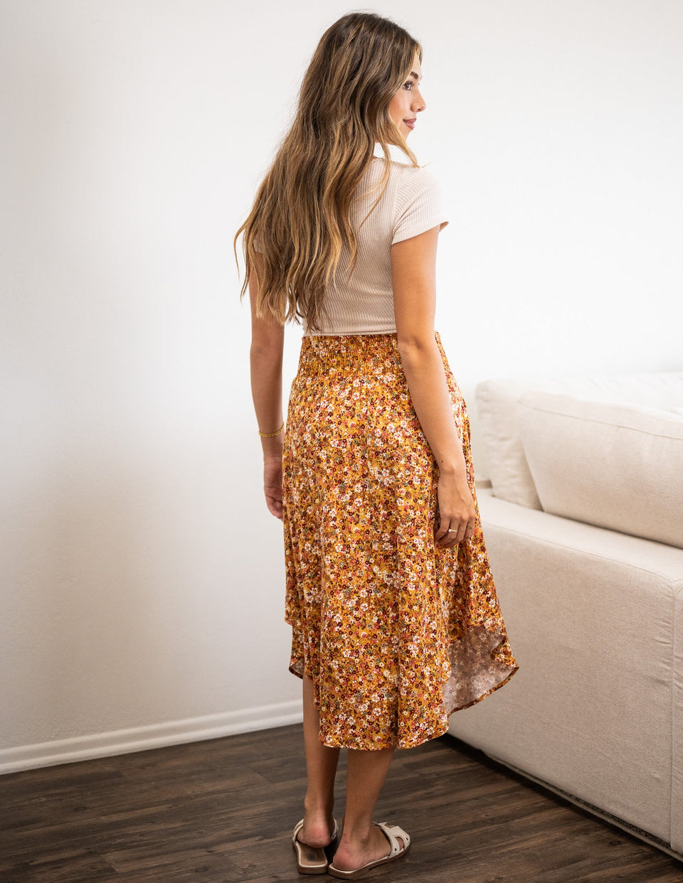 Tencel Mia Midi Skirt