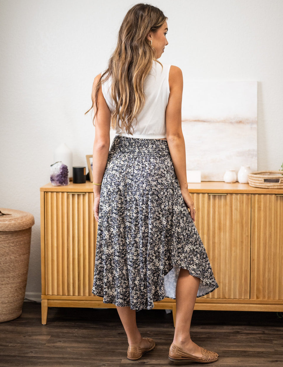 Tencel Mia Midi Skirt