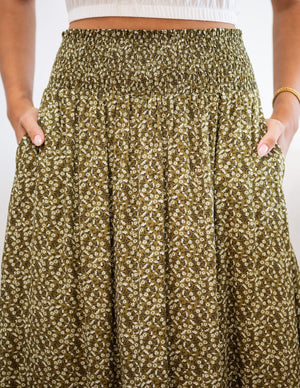 Tencel Mia Midi Skirt