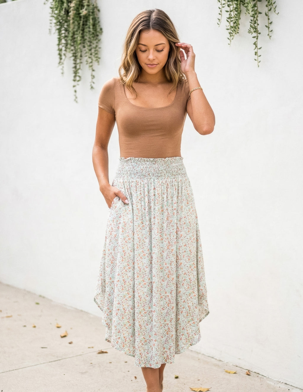Tencel Mia Midi Skirt