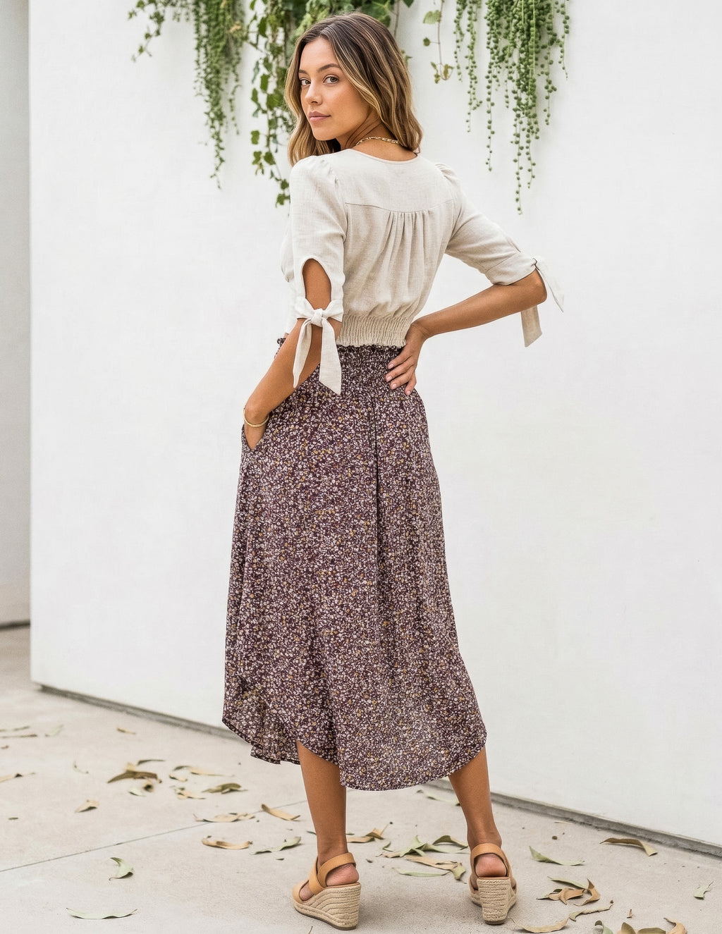 Tencel Mia Midi Skirt