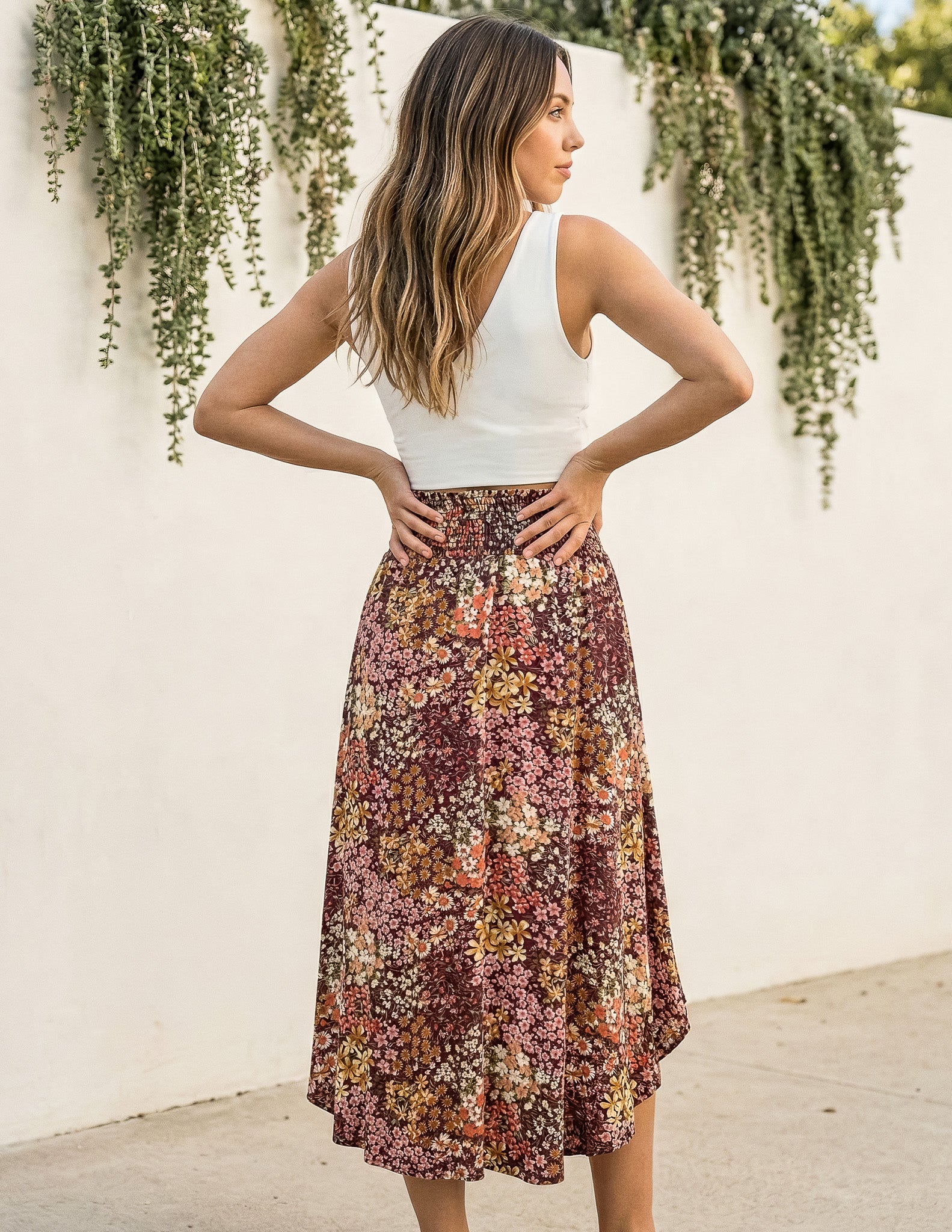 Tencel Mia Midi Skirt – Sozy