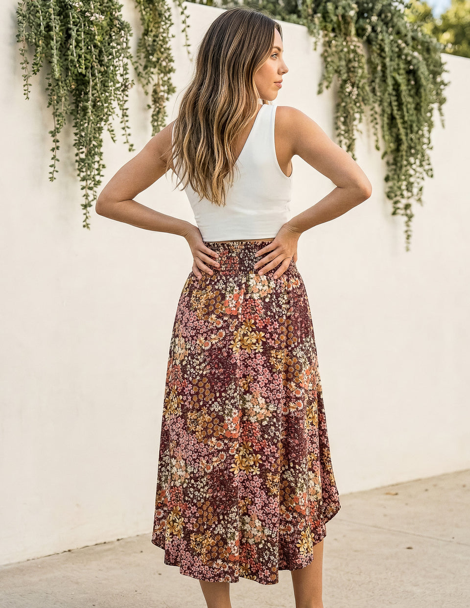 Tencel Mia Midi Skirt