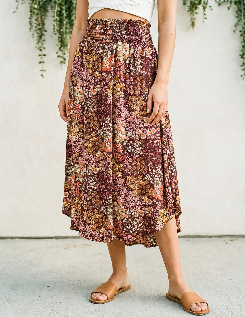Tencel Mia Midi Skirt