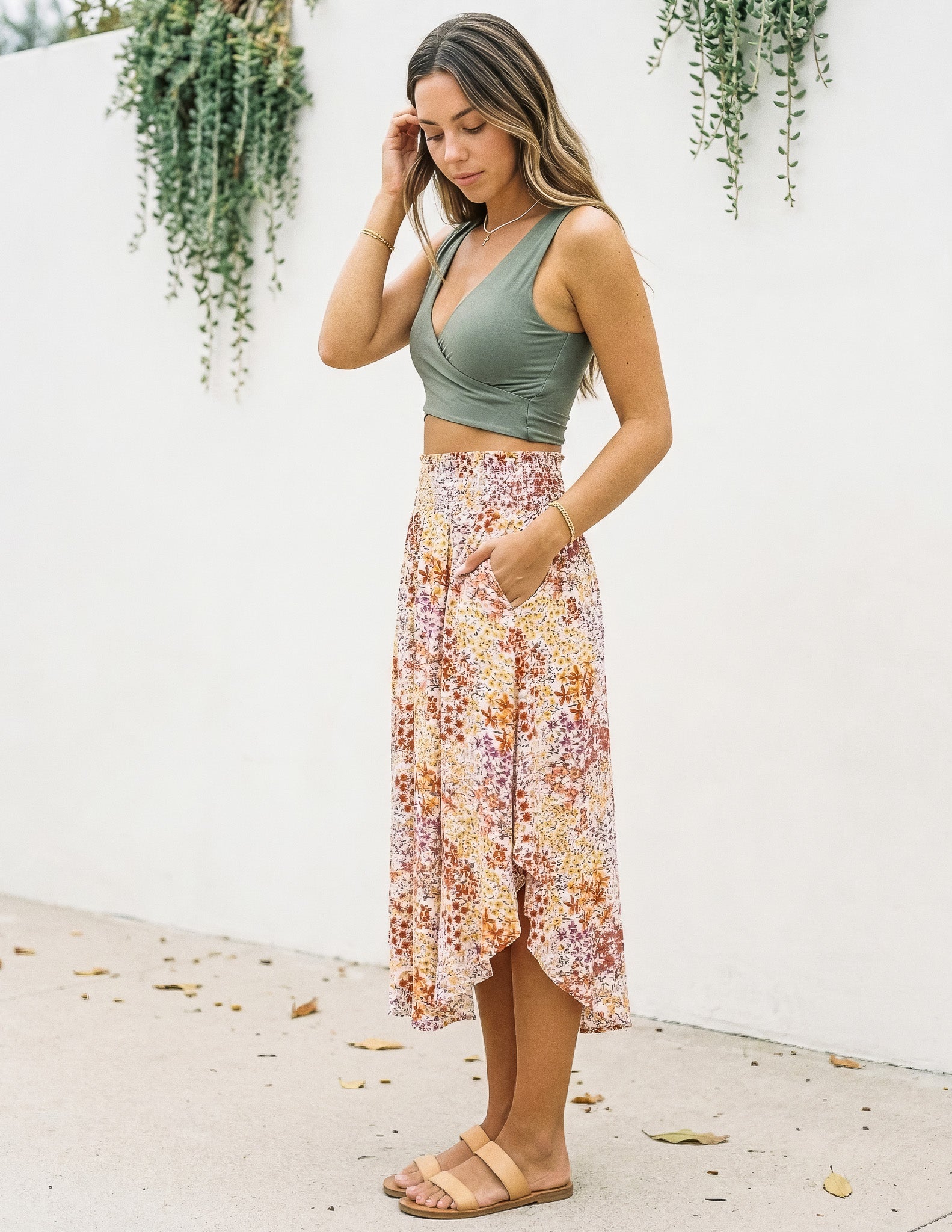 Tencel Mia Midi Skirt – Sozy