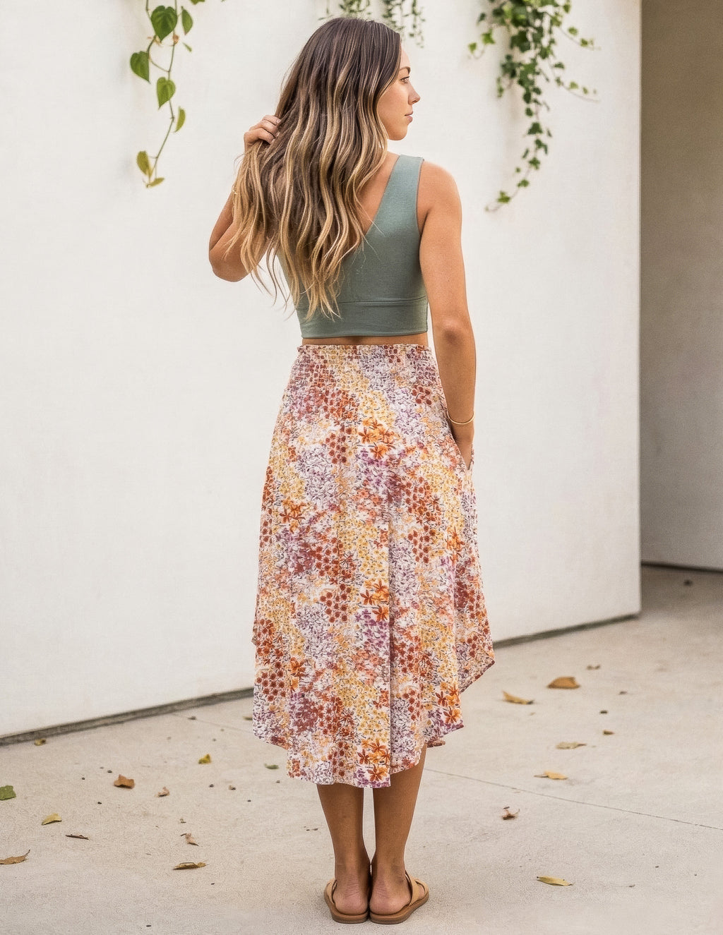 Tencel Mia Midi Skirt
