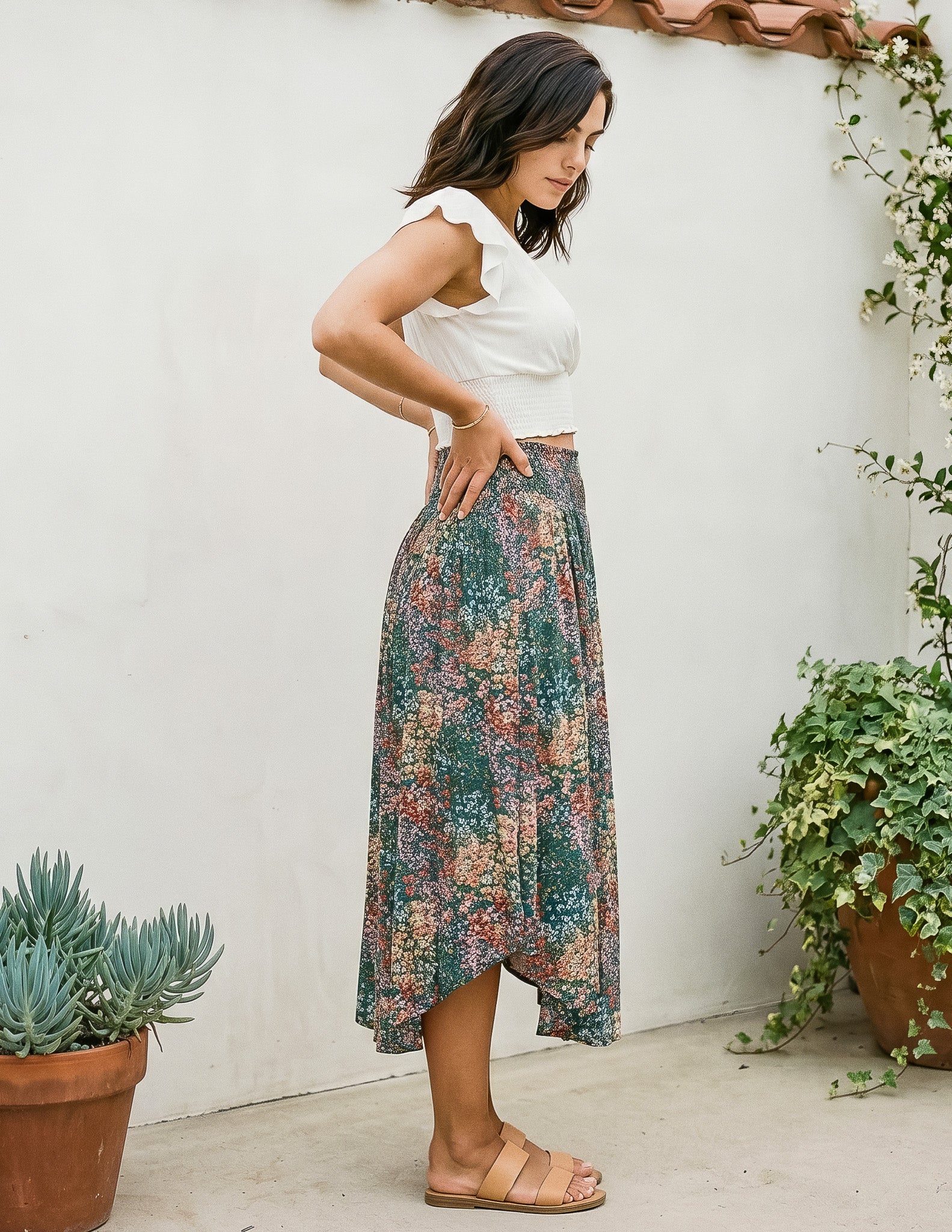 Tencel Mia Midi Skirt – Sozy