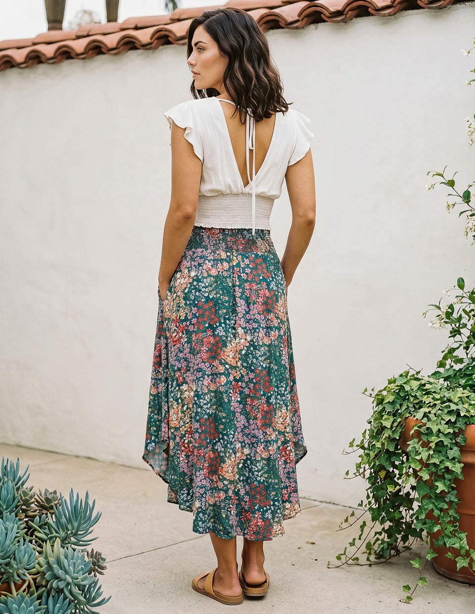 Tencel Mia Midi Skirt