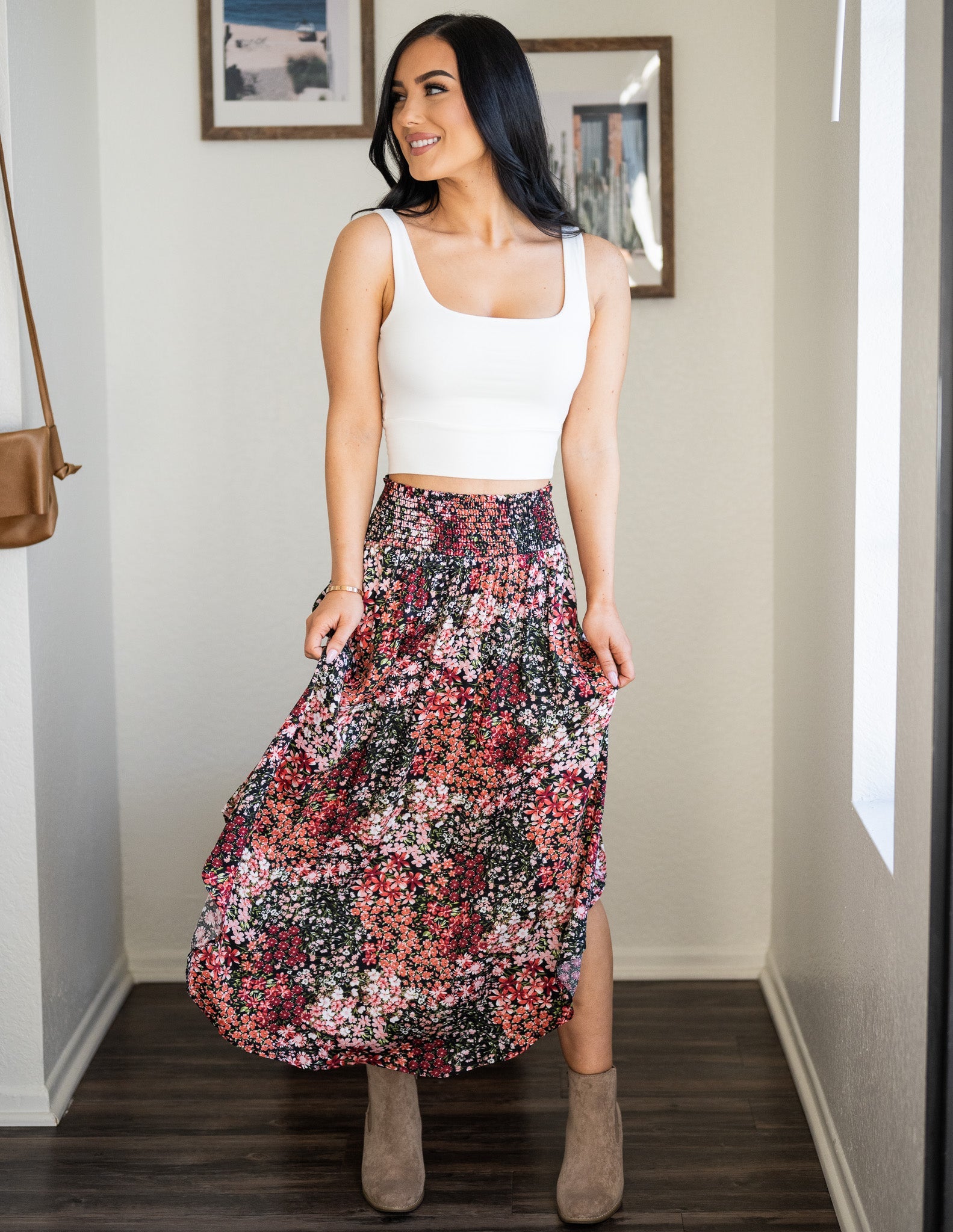 Tencel Mia Midi Skirt – Sozy