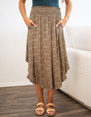 Tencel Mia Midi Skirt