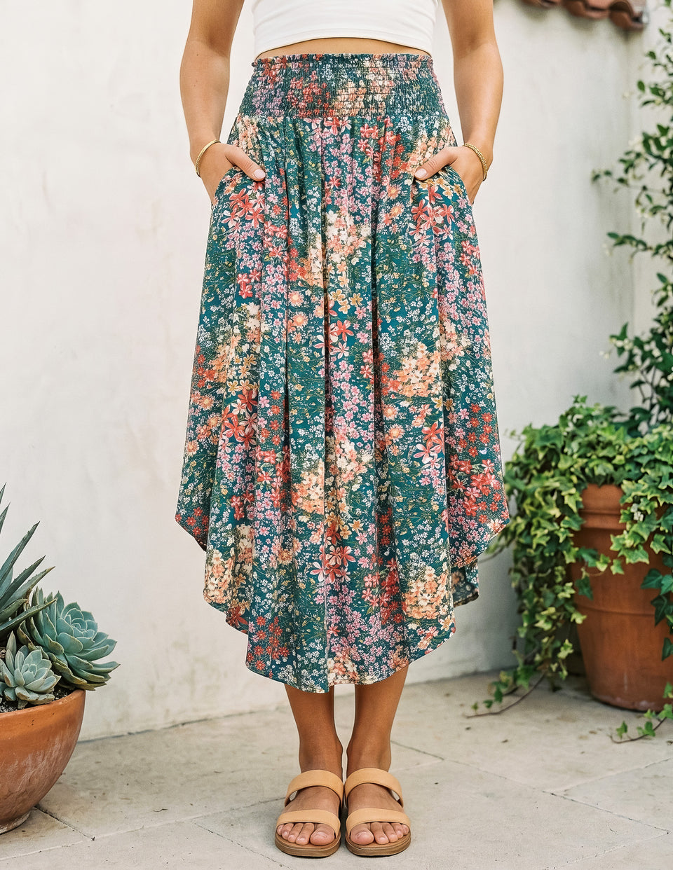 Tencel Mia Midi Skirt