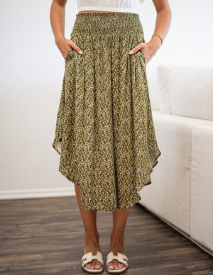 Tencel Mia Midi Skirt