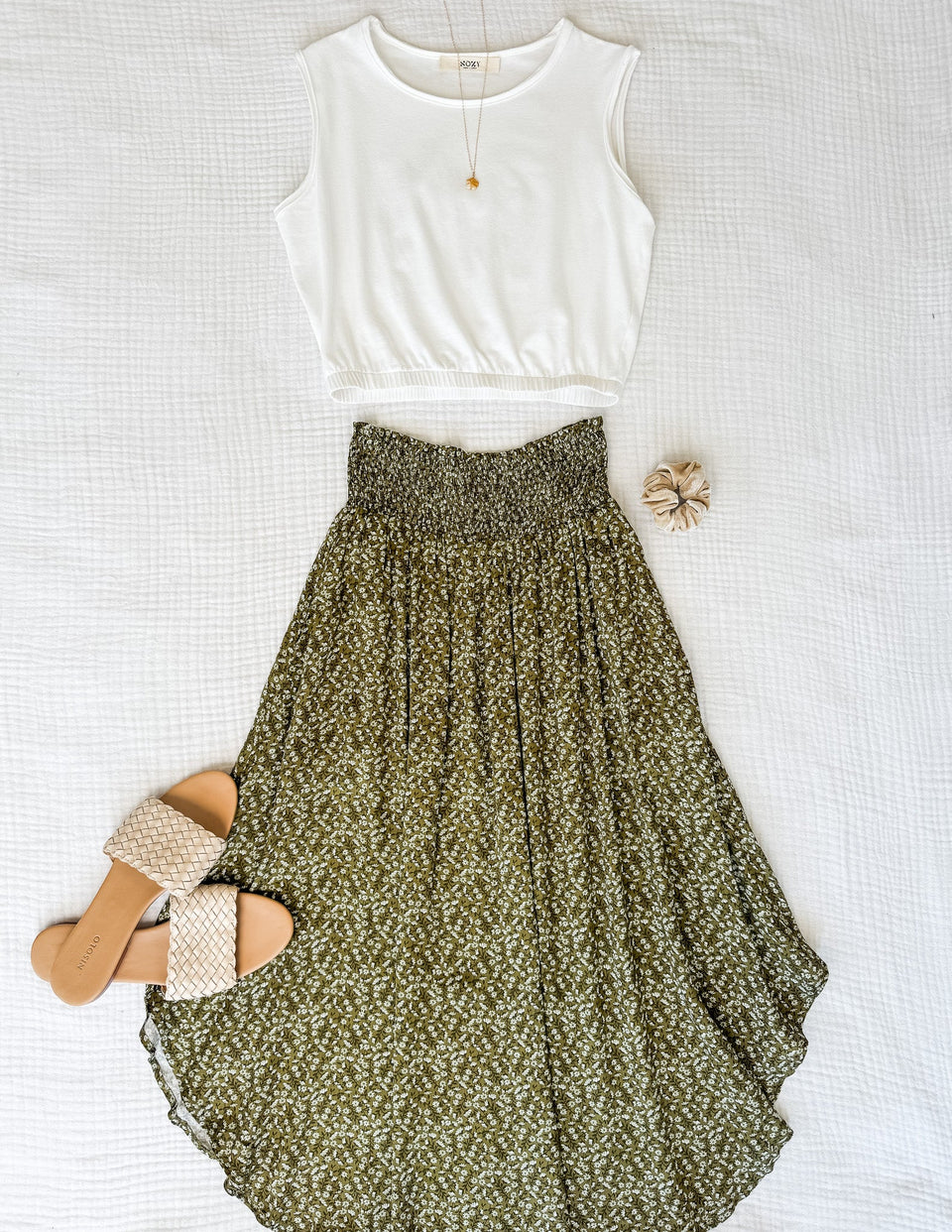 Tencel Mia Midi Skirt