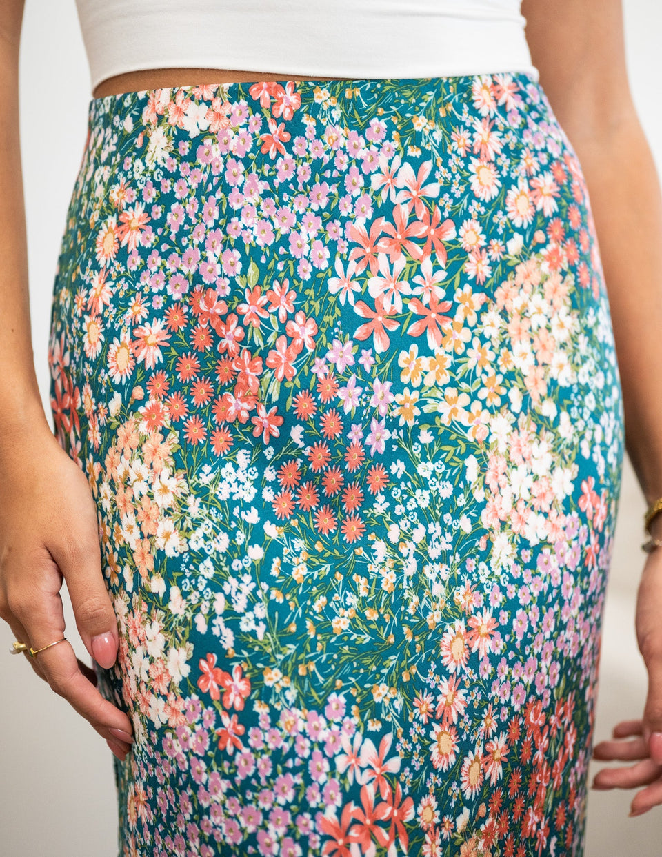 Tencel Millie Midi Skirt