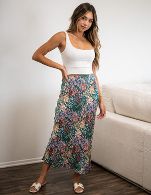 Tencel Millie Midi Skirt