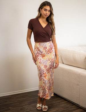Tencel Millie Midi Skirt