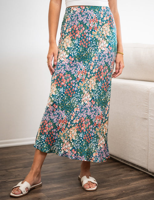 Tencel Millie Midi Skirt
