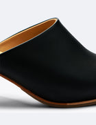 All Day Heeled Mule - Black
